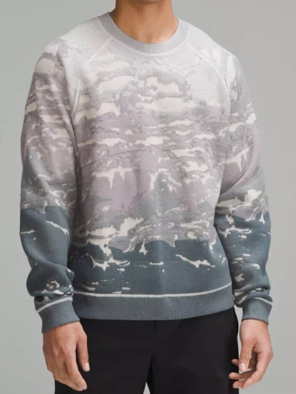 Lululemon Lab Textured Jacquard Sweater Unisex Limited Edition Soft Heavy